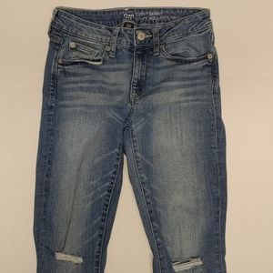 Gap Curvy Skinny Med Wash Jeans